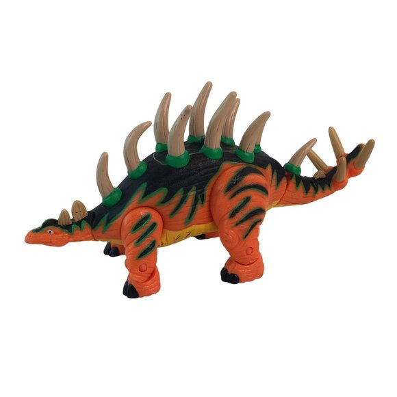 Fisher Price Imaginext Jurassic World Ankylosaurus Kentrosaurus w/Ben & Darius - Picture 6 of 11